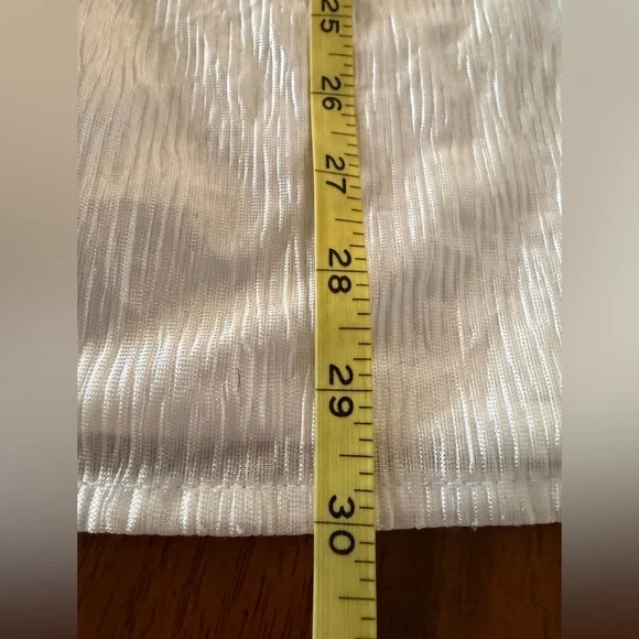 Private Moments White Lace Trim Women's slip or night gown size 2X vintage USA - Picture 5 of 7